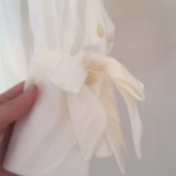 Banana sheer blouse w tank insert - Picture 4 of 6